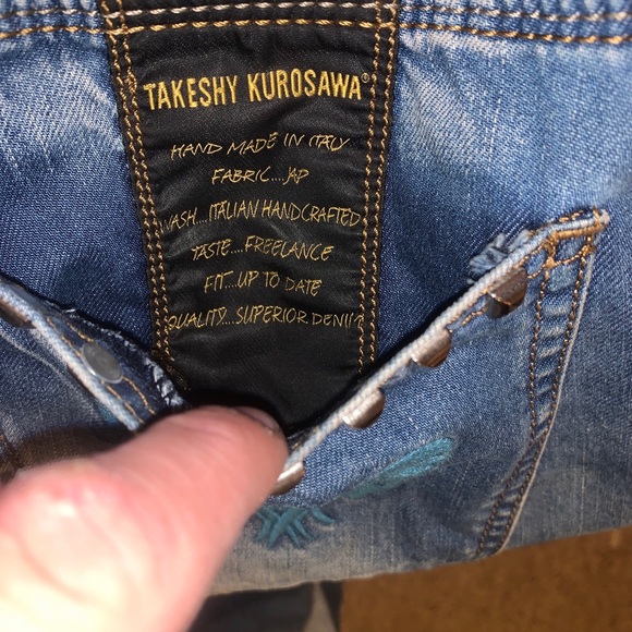 Takeshy high end hand made jeans from Italy - Picture 7 of 7